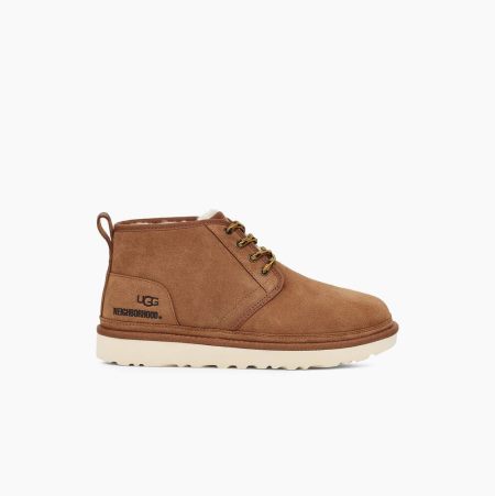 UGG X Neighborhood Neumel Brown Boots for Men (EJYW70692)